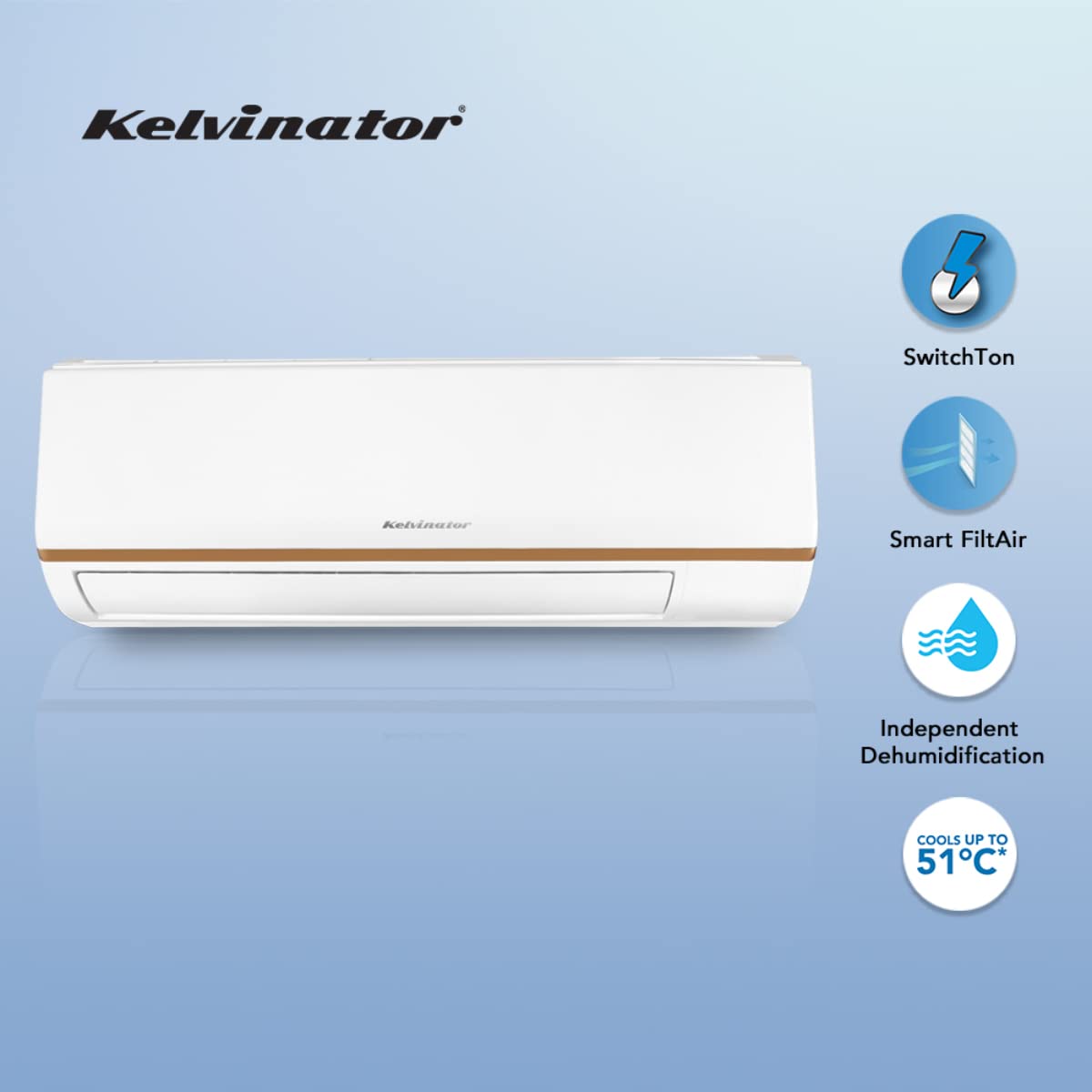 KAS-Y18310B 1.5 Ton 3 Star  Split AC