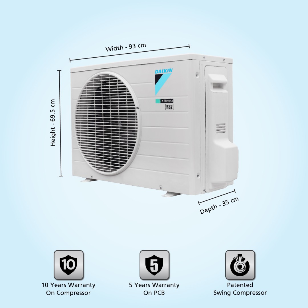 FTKF50UV16T 1.5 Ton 5 Star Inverter Split AC