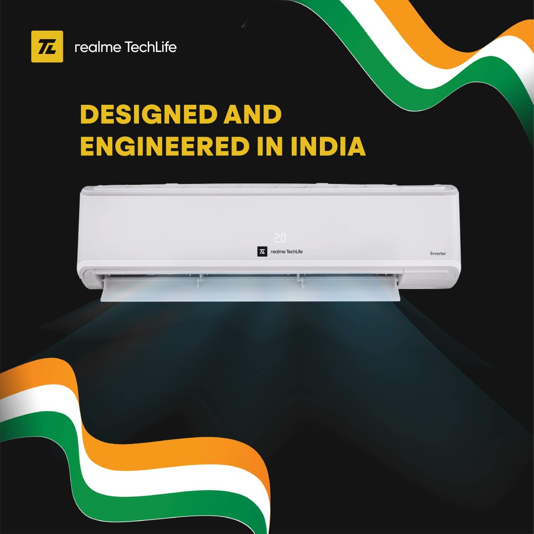 TechLife 155SIAA22BWR 1.5 Ton 5 Star Inverter Split AC