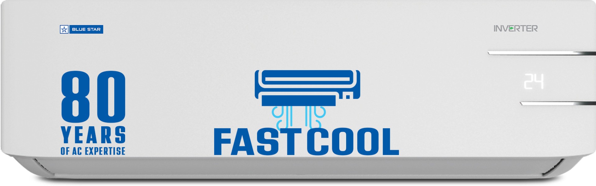 IE318YKU 1.5 Ton 3 Star Inverter Split AC