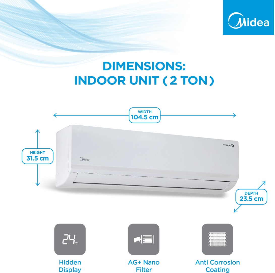 MAI24SR5R32W0 2 Ton 5 Star Inverter Split AC