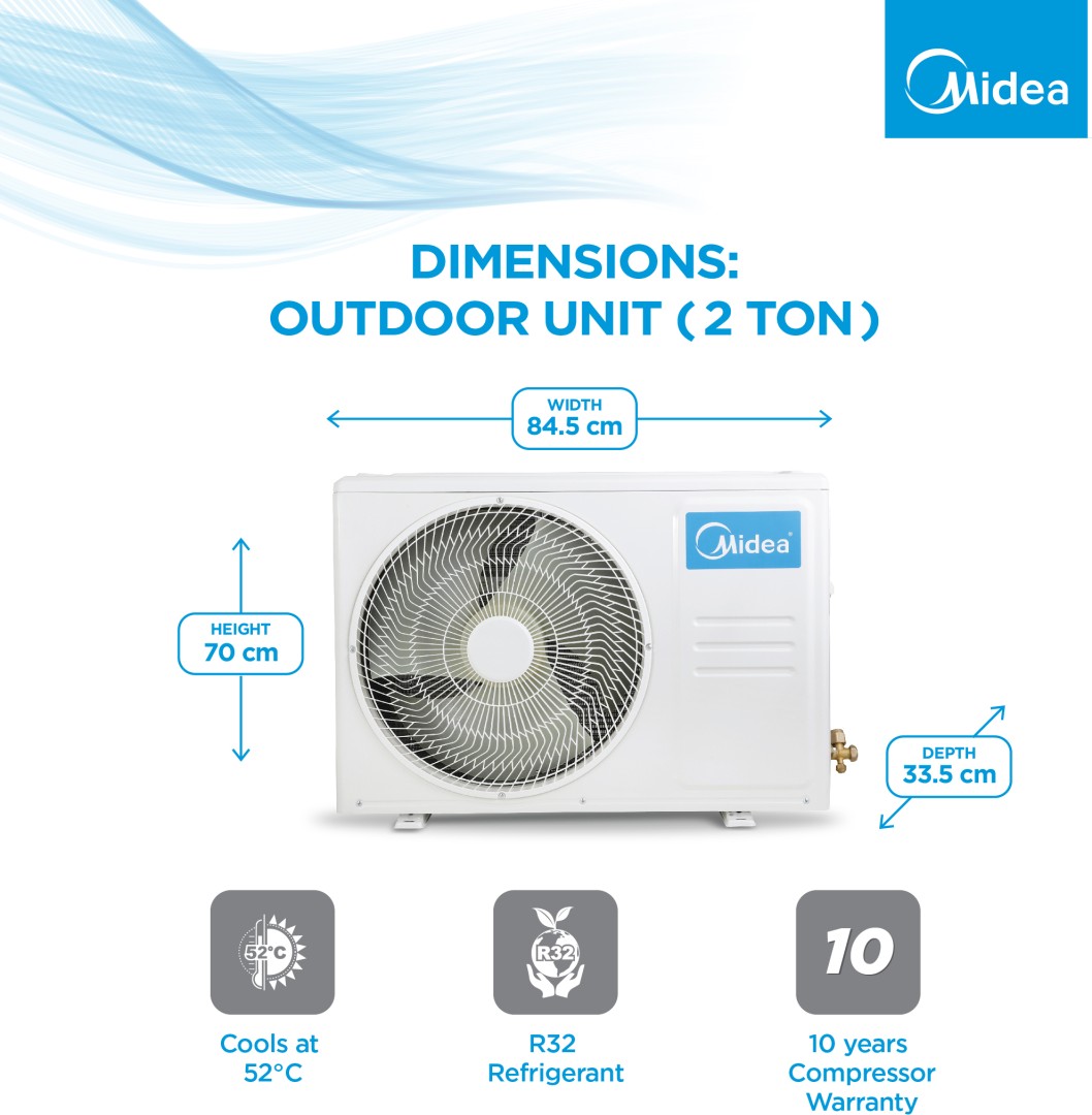 MAI24SR5R32W0 2 Ton 5 Star Inverter Split AC
