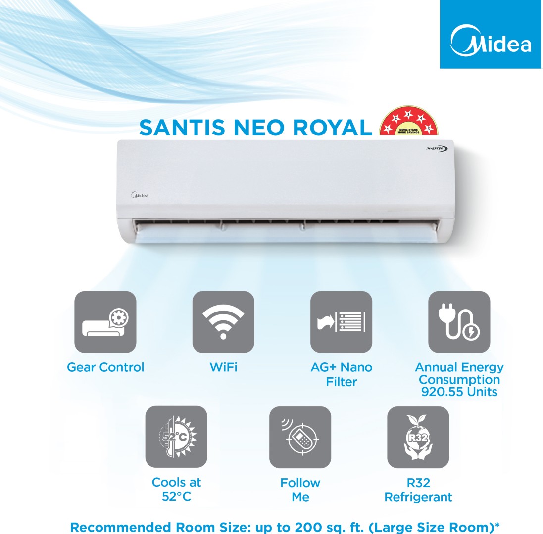MAI24SR5R32W0 2 Ton 5 Star Inverter Split AC