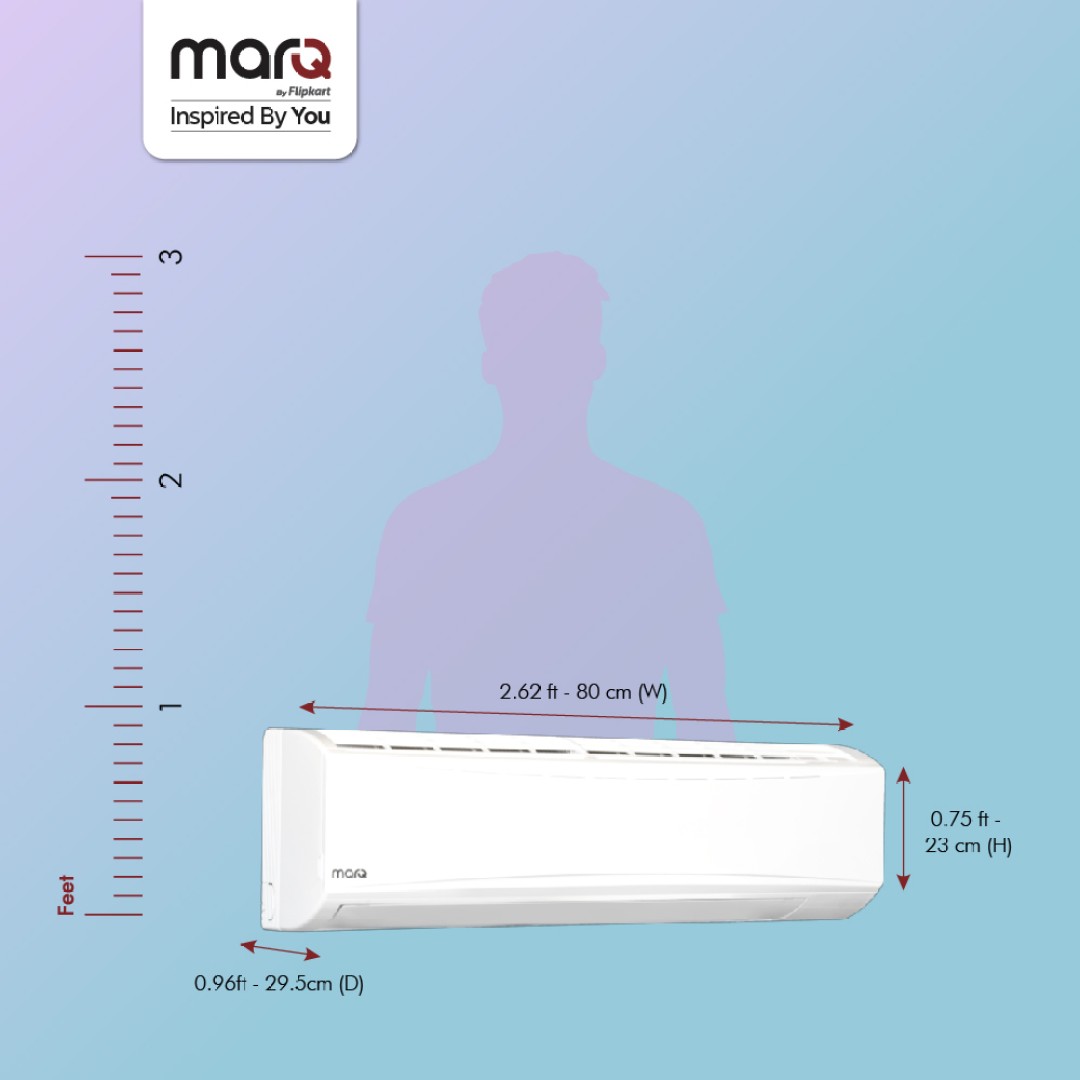 083SIAA22BW 0.8 Ton 3 Star Inverter Split AC