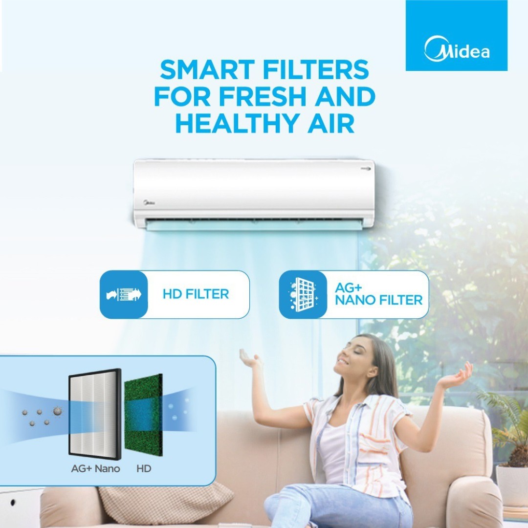 Santis Neo DLX MAI12SD3R30F1 1 Ton 3 Star Inverter Split AC