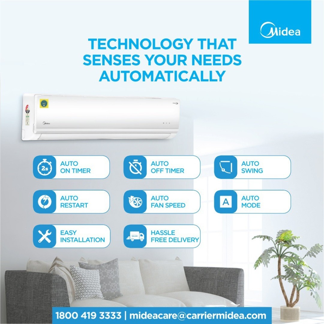 Santis Neo DLX MAI12SD3R30F1 1 Ton 3 Star Inverter Split AC
