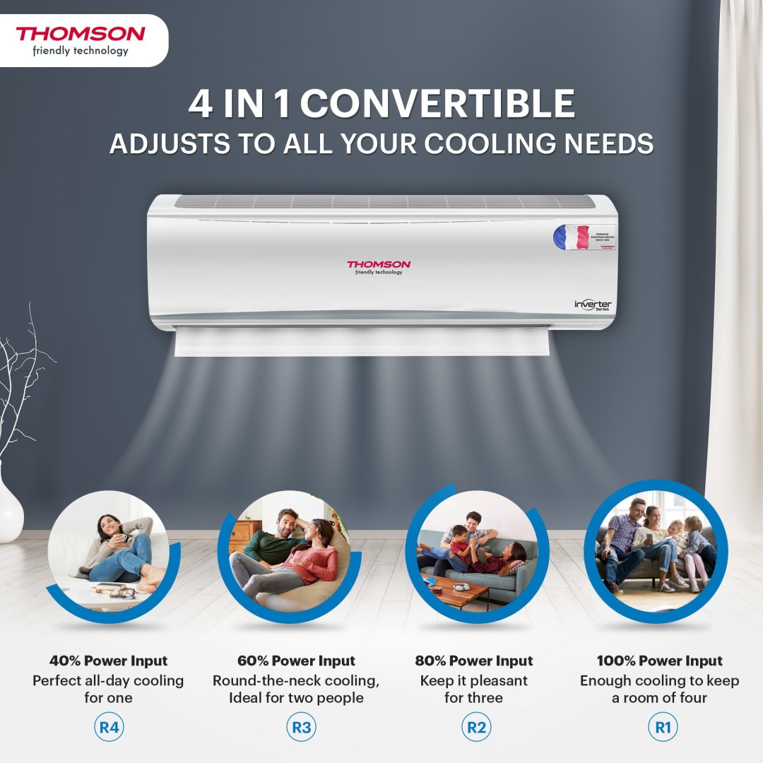 CPMI1003S 1 Ton 3 Star Inverter Split AC
