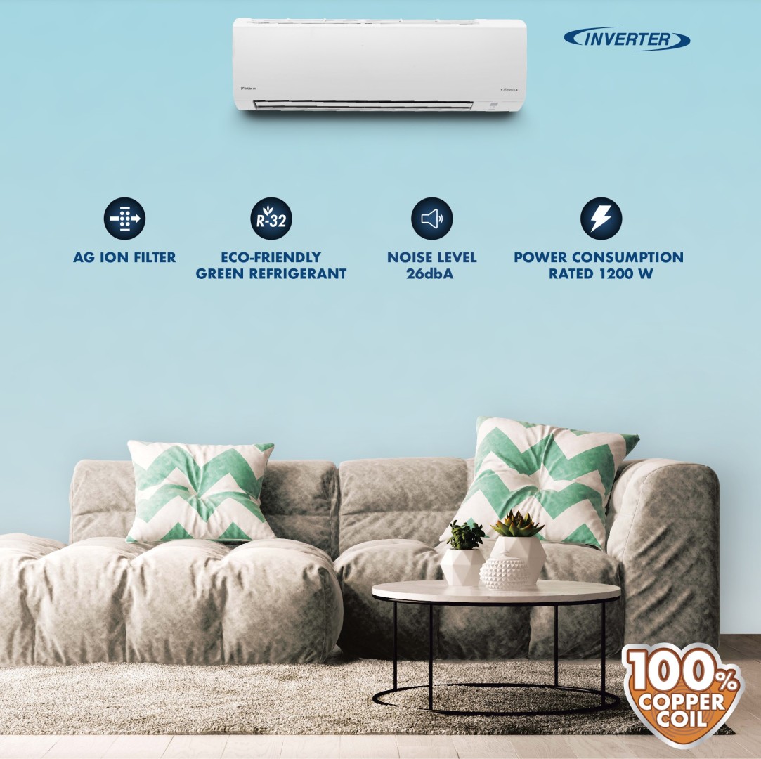 ATKL35TV16WC 1 Ton 3 Star Inverter Split AC