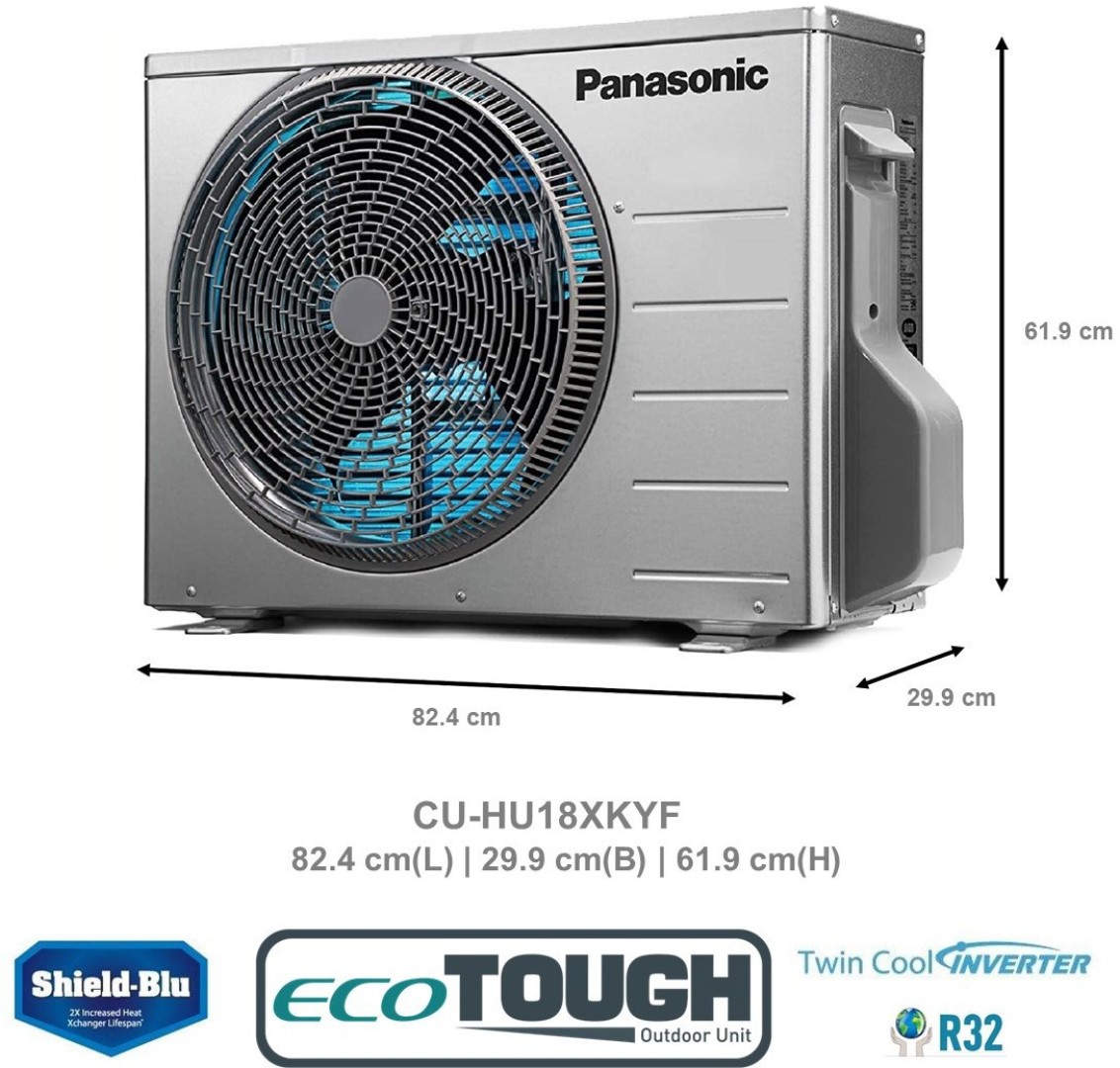 CU-HU18XKYF 1.5 Ton 5 Star Inverter Split AC