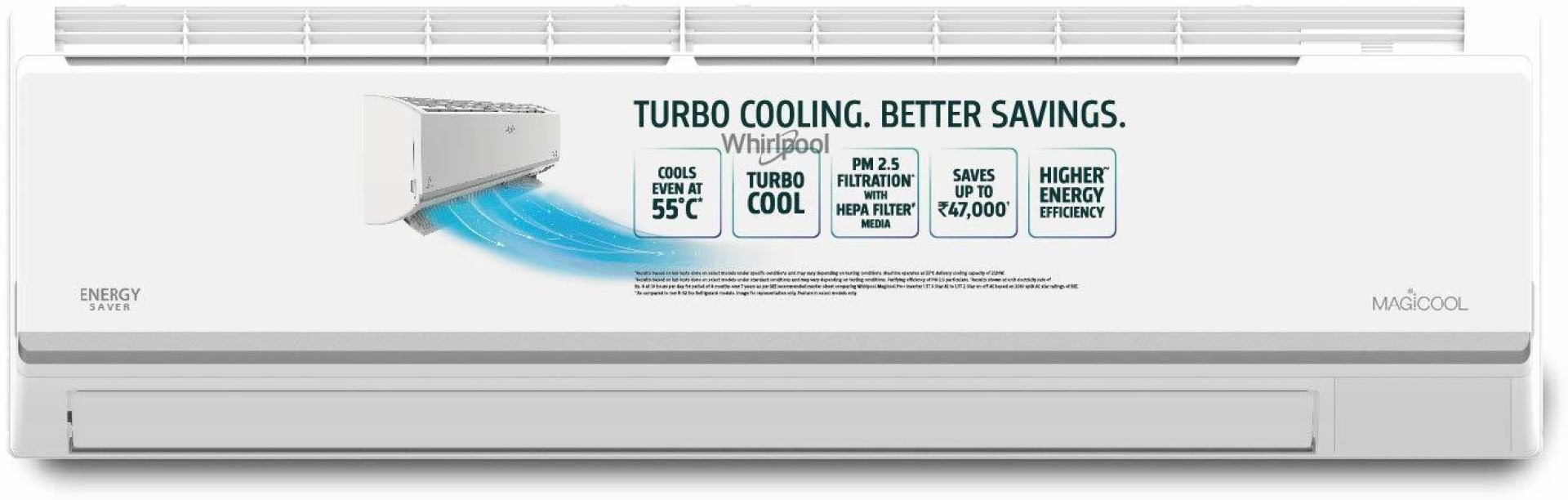 Whirlpool Magicool Elite Pro 1 Ton 3 Star Inverter Split AC