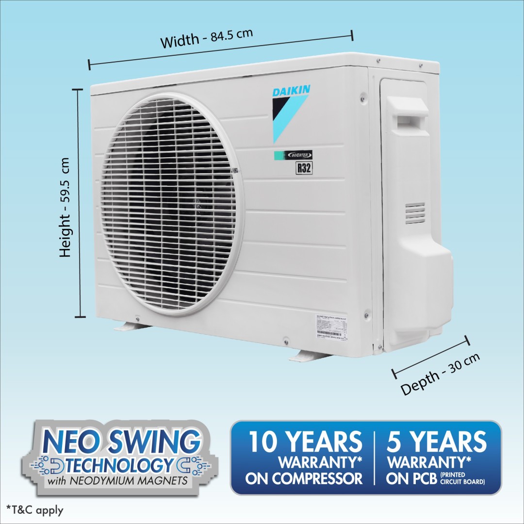 FTKG50TV16U 1.5 Ton Inverter Split AC