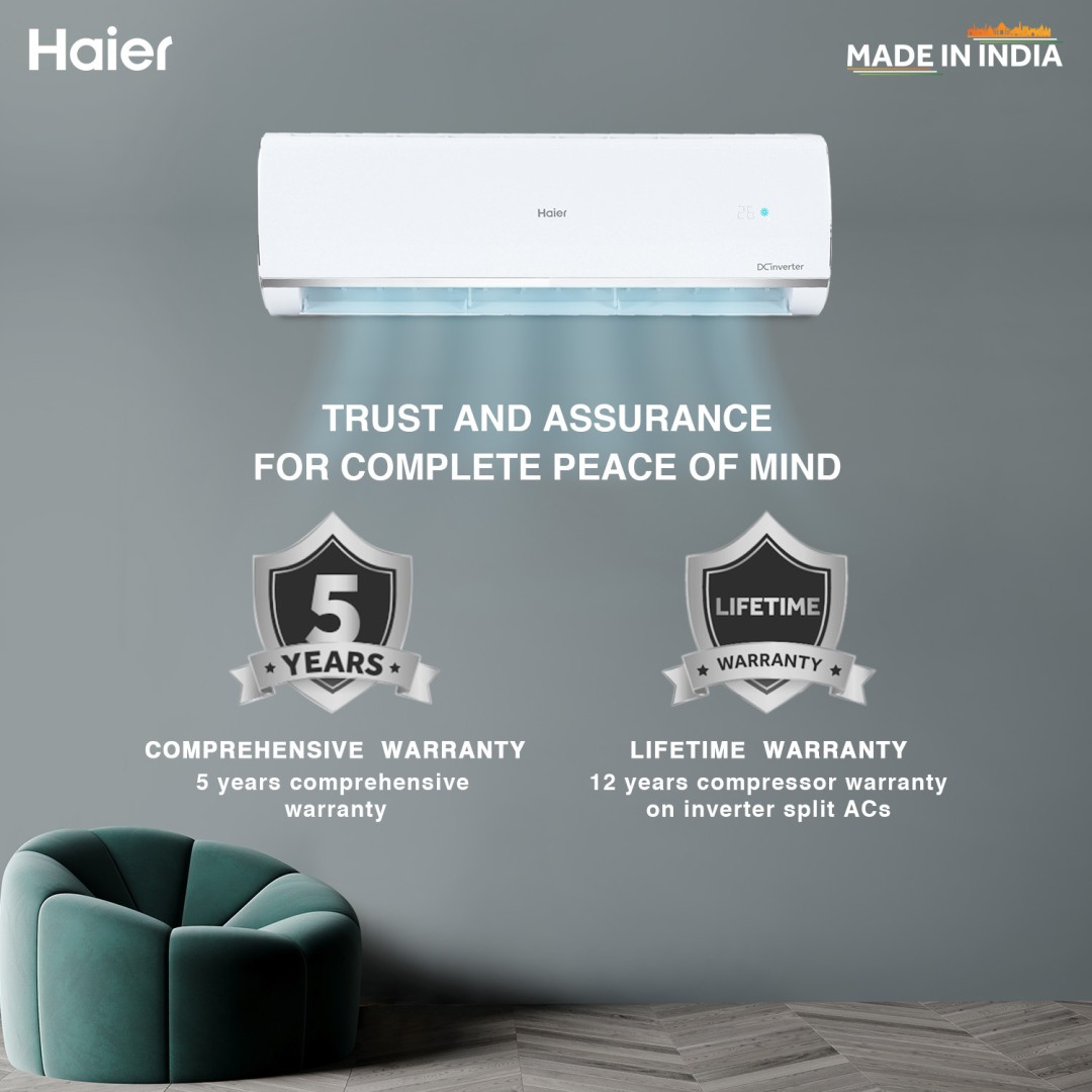 HSU18K-PYS5BE-INV 1.5 Ton 5 Star Inverter Split AC