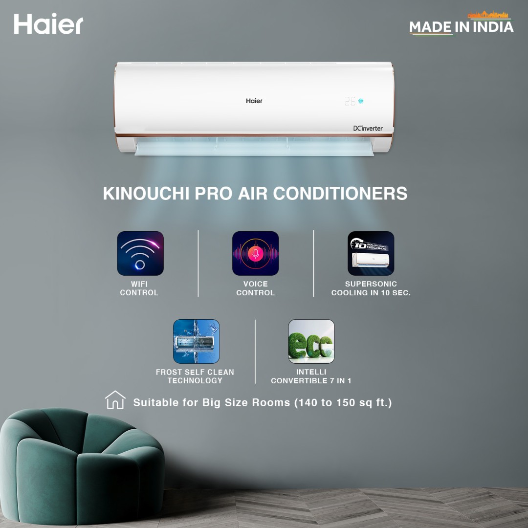 HSU18K-PYFR4BE1-INV 1.5 Ton 4 Star Inverter Split AC
