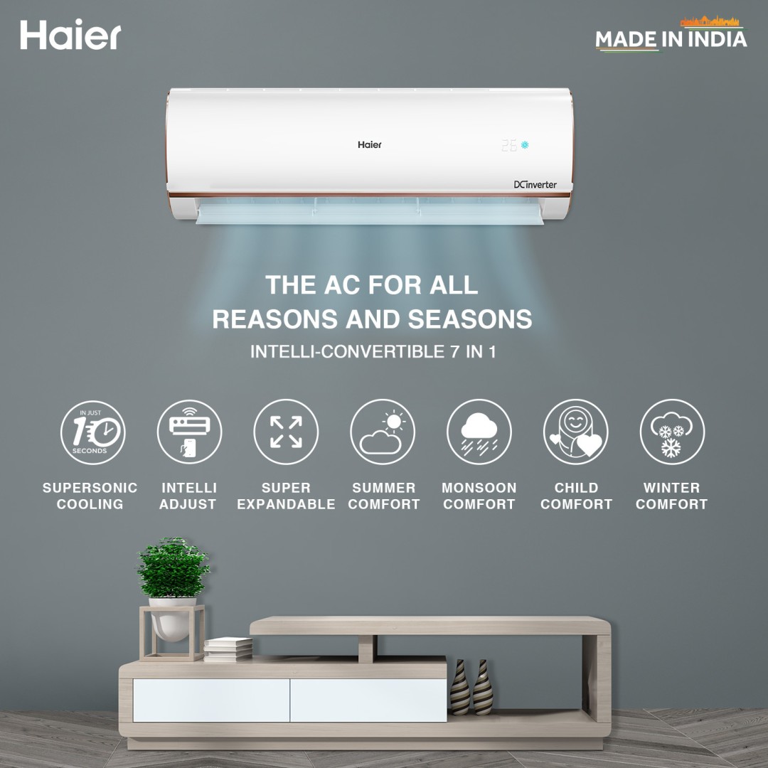 HSU18K-PYFR4BE1-INV 1.5 Ton 4 Star Inverter Split AC