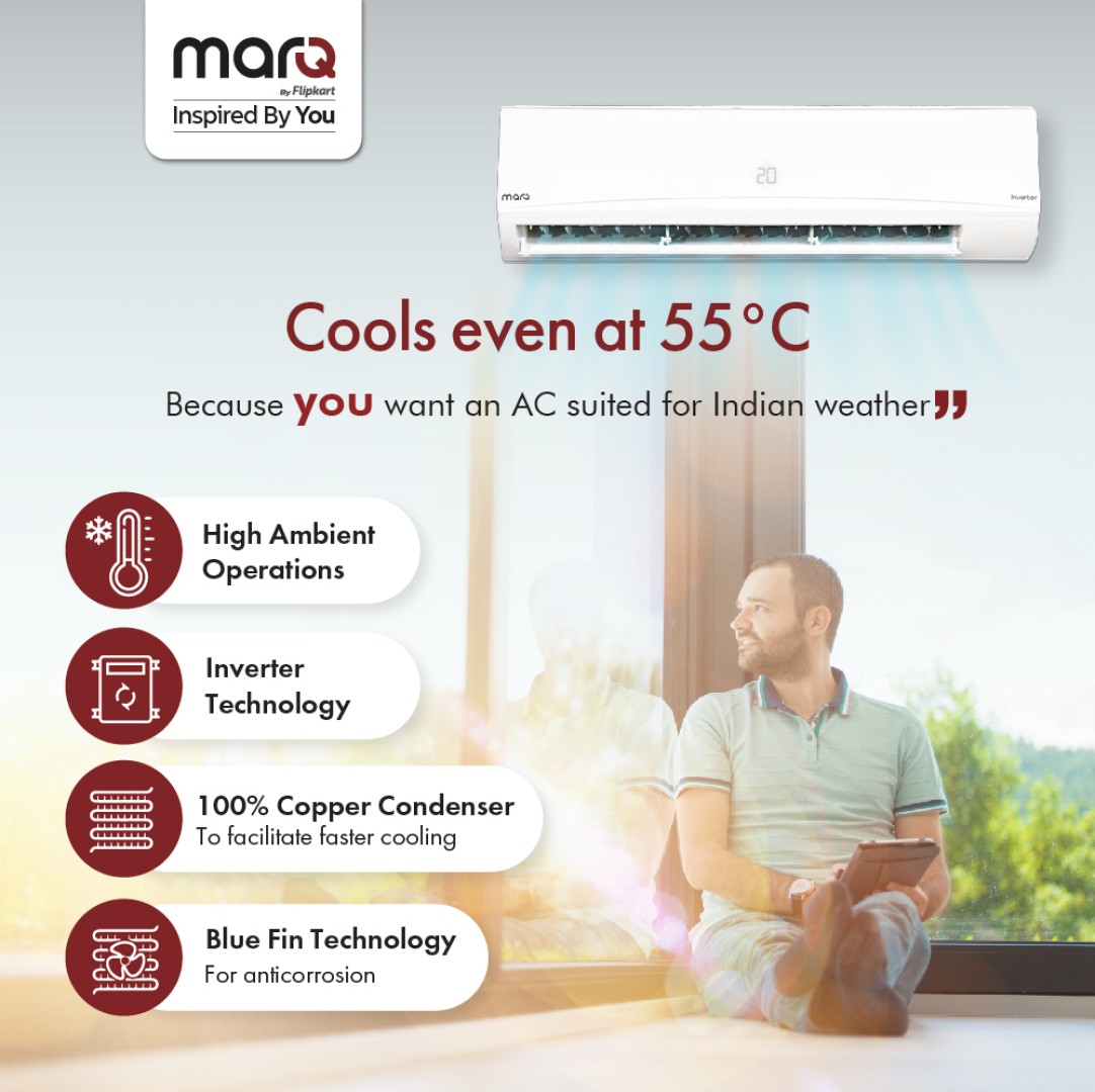 203SIAA22BW 2 Ton 3 Star Inverter Split AC