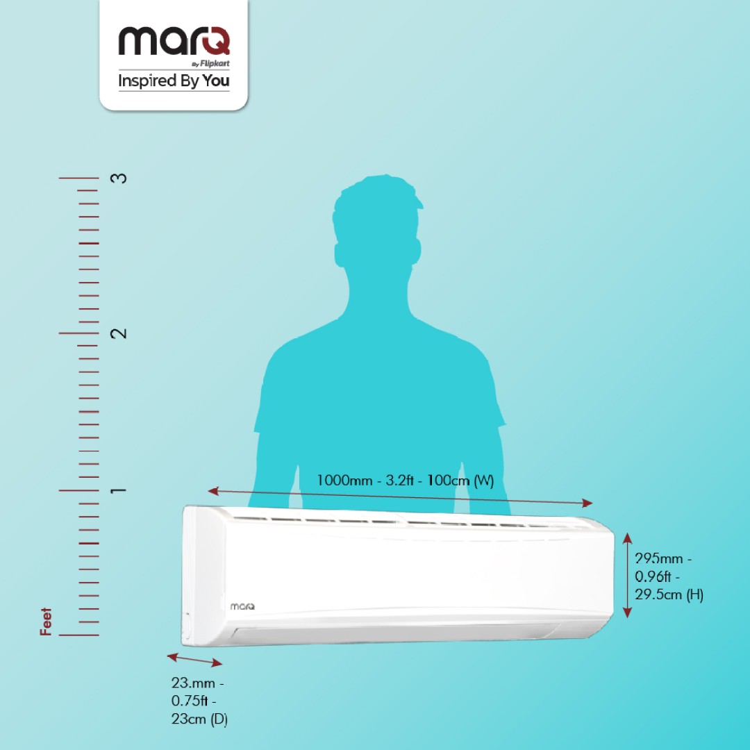 203SIAA22BW 2 Ton 3 Star Inverter Split AC