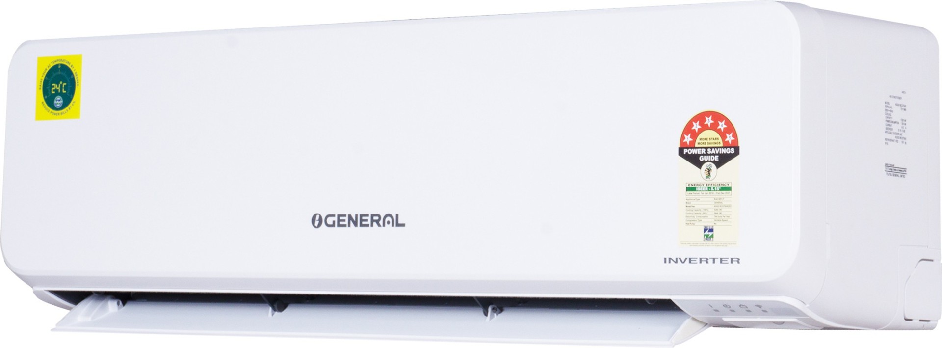 ASGG18CGTB 1.5 Ton 5 Star Inverter Split AC