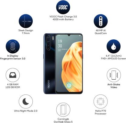 F15 8 GB RAM 128 GB Storage Black
