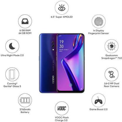 K3 6 GB RAM 64 GB Storage Blue