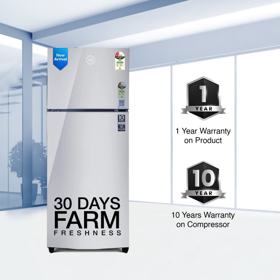 RF EON 244B RI ST GL 223 Ltr Double Door Refrigerator