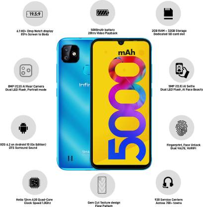 Smart HD 2021 2 GB RAM 32 GB Storage Blue