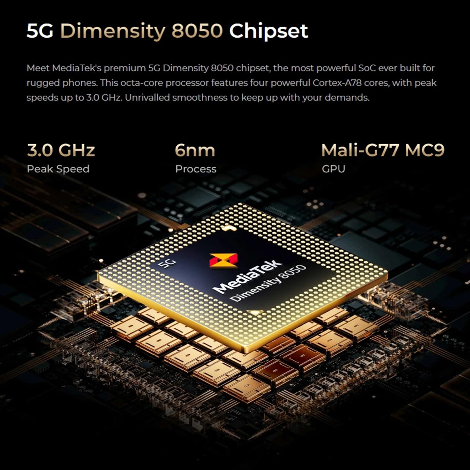 WP30 Pro 12 GB RAM 512 GB Storage Black