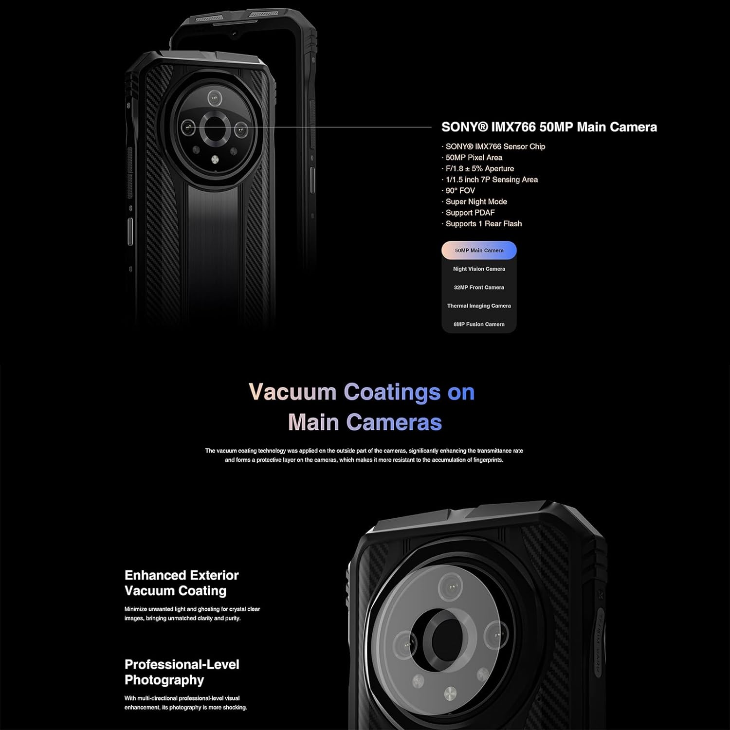 V31 GT 12 GB RAM 256 GB Storage Black