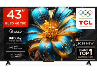 TCL 43T6C 43 inch UHD Smart QLED TV