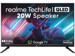 Realme TechLife CineSonic 32HDGQRWSQQ 32 inch HD ready Smart QLED TV
