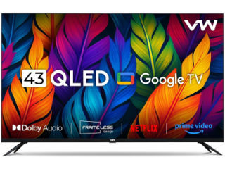 VW Pro Series VW43GQ1 43 inch UHD Smart QLED TV