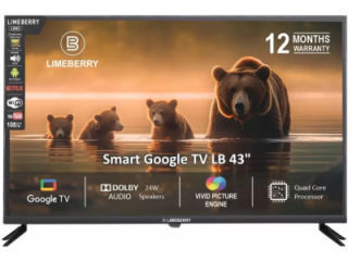 Limeberry LB43MF10BSNS4GV 43 inch Full HD Smart LED TV