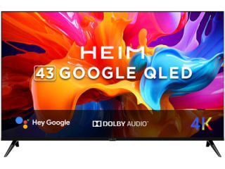 Heim HM 43 QLGAVE 43 inch UHD Smart QLED TV