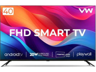 Playwall Frameless Series VW40F2 40 inch Full HD Smart LED TV
