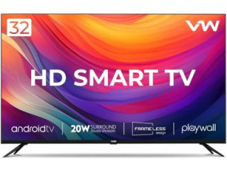 Playwall Frameless Series VW32F5 32 inch HD ready Smart LED TV
