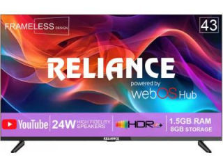 Reliance RGT43WB3972UHD 43 inch UHD Smart QLED TV