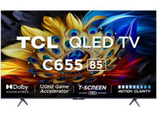 TCL 85C655 85 inch UHD Smart QLED TV
