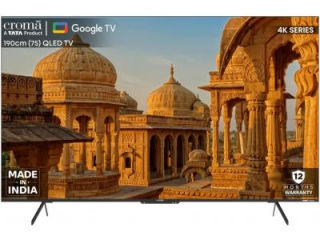 Croma CREL075UGC024602 75 inch UHD Smart QLED TV