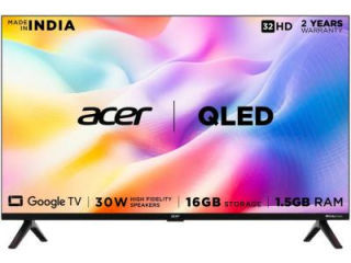 Acer V Series AR32GR2841VQD 32 inch HD ready Smart QLED TV