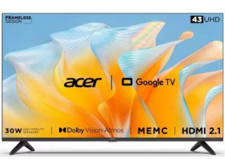 Acer I Series AR43GR2851UDFL 43 inch UHD Smart LED TV