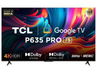 TCL 75P635 Pro 75 inch UHD Smart LED TV