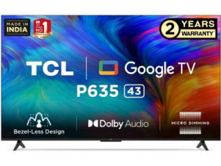 TCL 43P635 43 inch UHD Smart LED TV