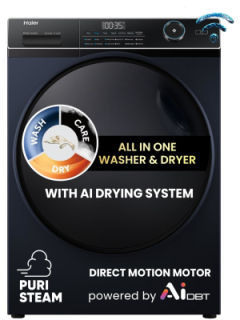 11 Kg Fully Automatic Front Load Washing Machine (EFLD110-DM14IEICBKU1)