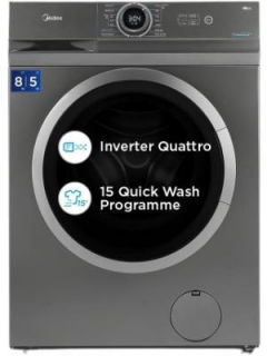 Midea 8 Kg Fully Automatic Front Load Washing Machine (MF100D80B)