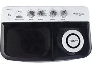 Beko 8 Kg Semi Automatic Top Load Washing Machine (WTT80DGRT)
