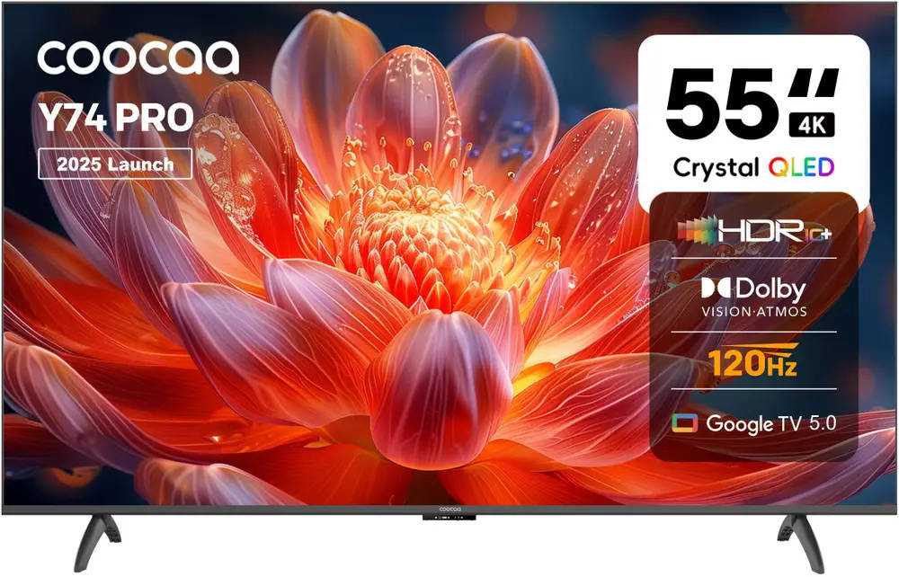 Coocaa 55Y74 Pro 55 inch UHD Smart QLED TV