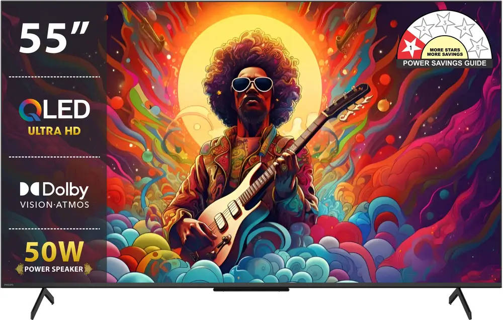 Philips 55PQT8300/94 55 inch UHD Smart QLED TV