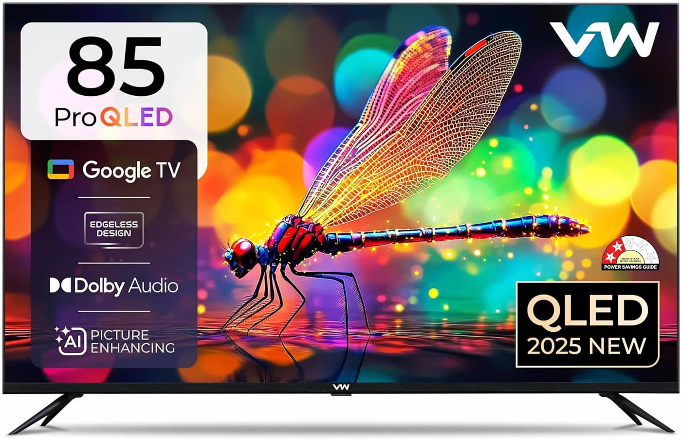Pro Series VW85GQ1 85 inch UHD Smart QLED TV