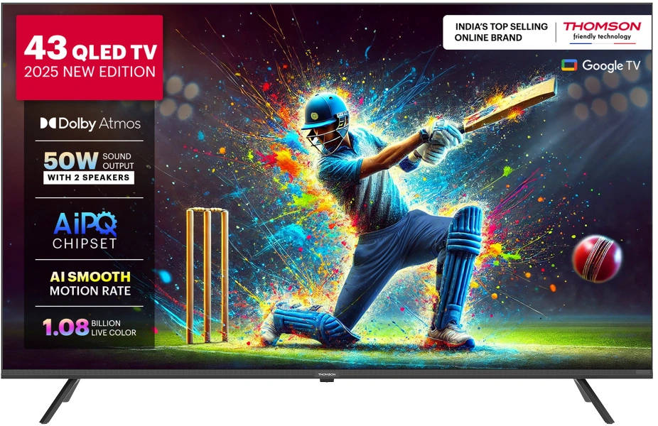 Thomson Phoenix 43QAI1005 43 inch UHD Smart QLED TV