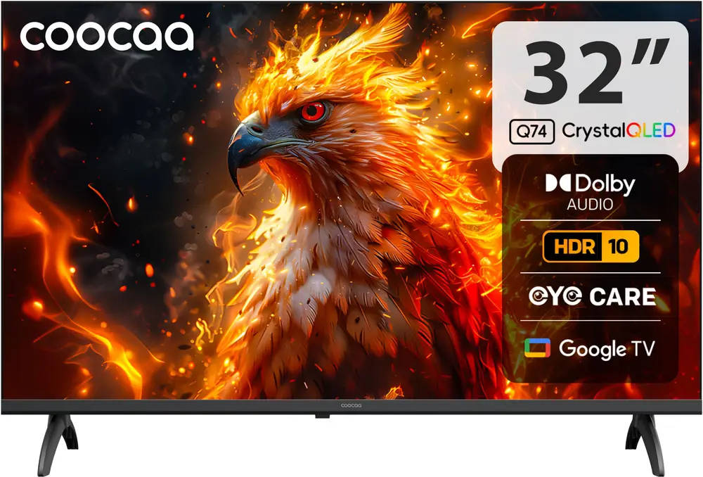 Coocaa 32Q74 32 inch HD ready Smart QLED TV