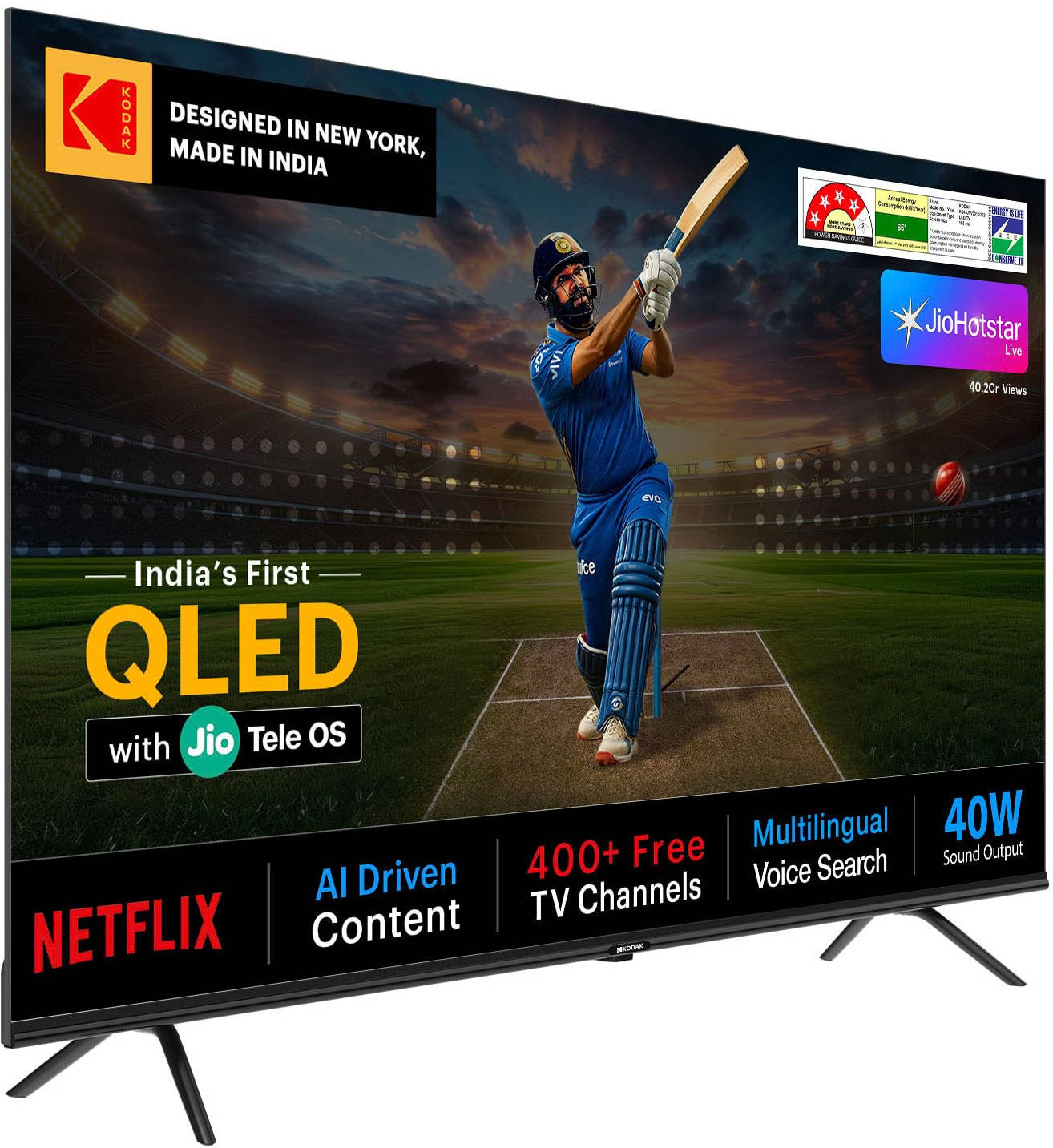 KQ43JTV0010 43 inch UHD Smart QLED TV